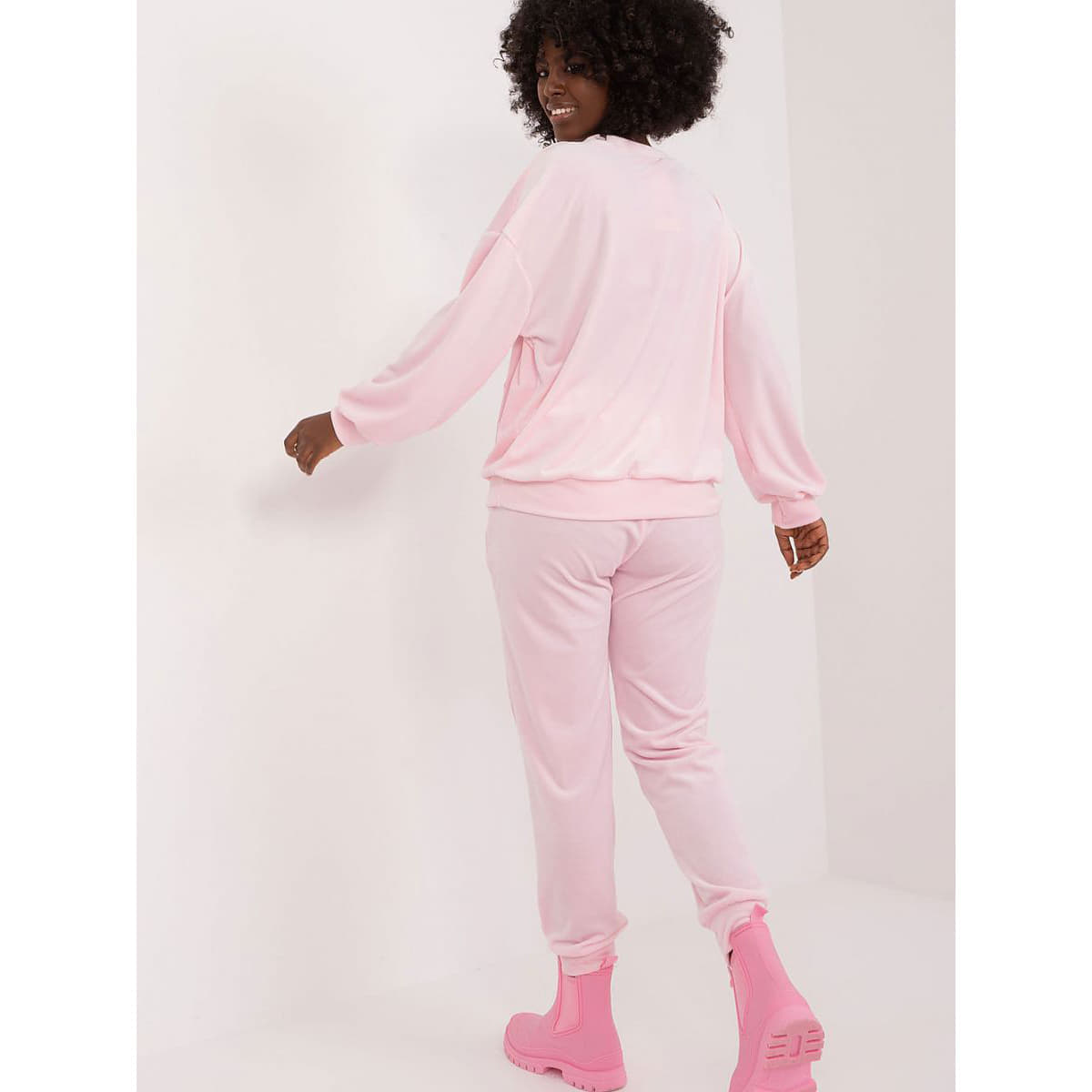 Hanorac Italy Moda model 193026 Pink