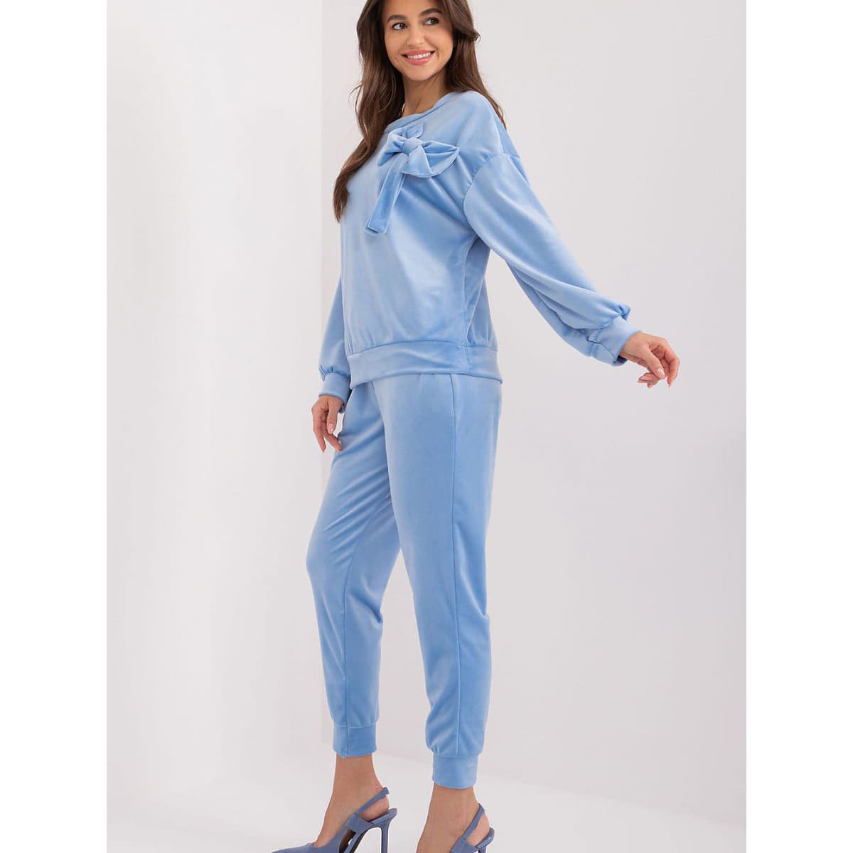 Hoodies and sweatshirts  Italy Moda model 193482 Blue