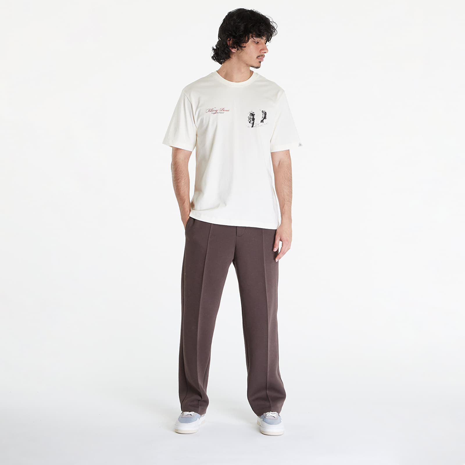 T-shirts Filling Pieces United by Nature T-Shirt UNISEX Antique White