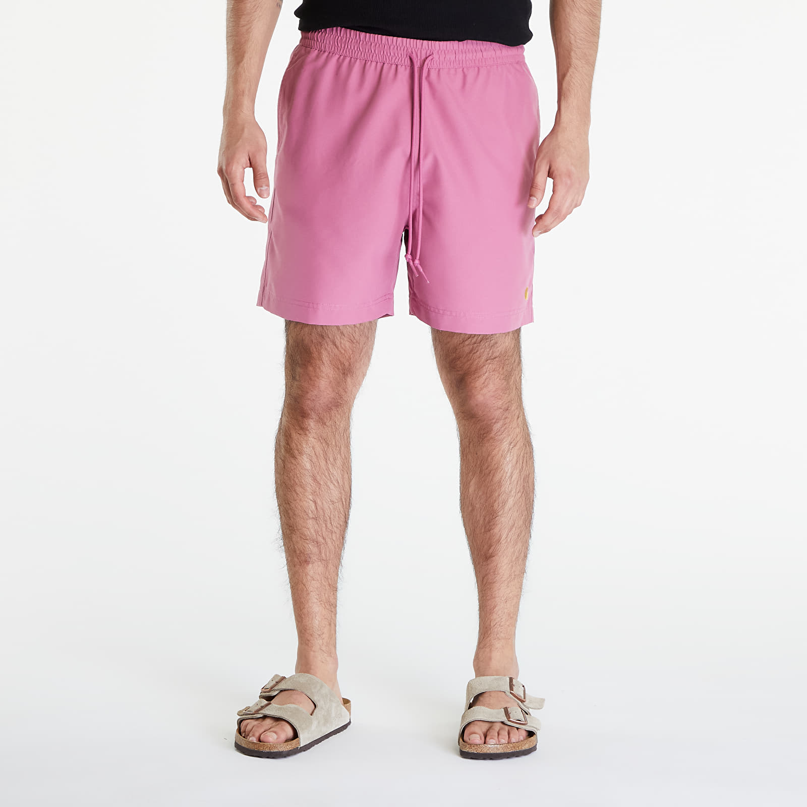 Bañador Carhartt WIP Chase Swim Trunks Magenta/ Gold