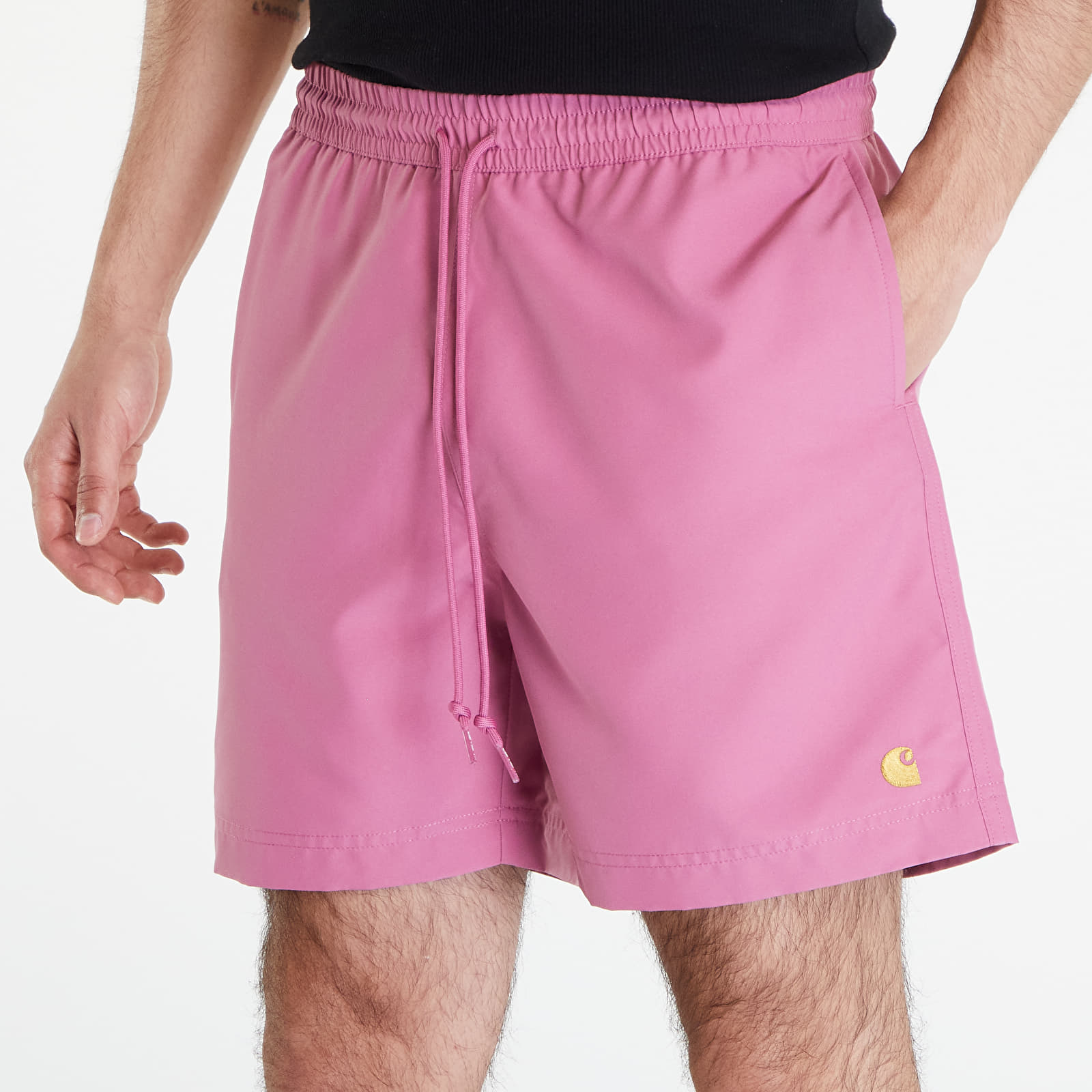 Bañador Carhartt WIP Chase Swim Trunks Magenta/ Gold