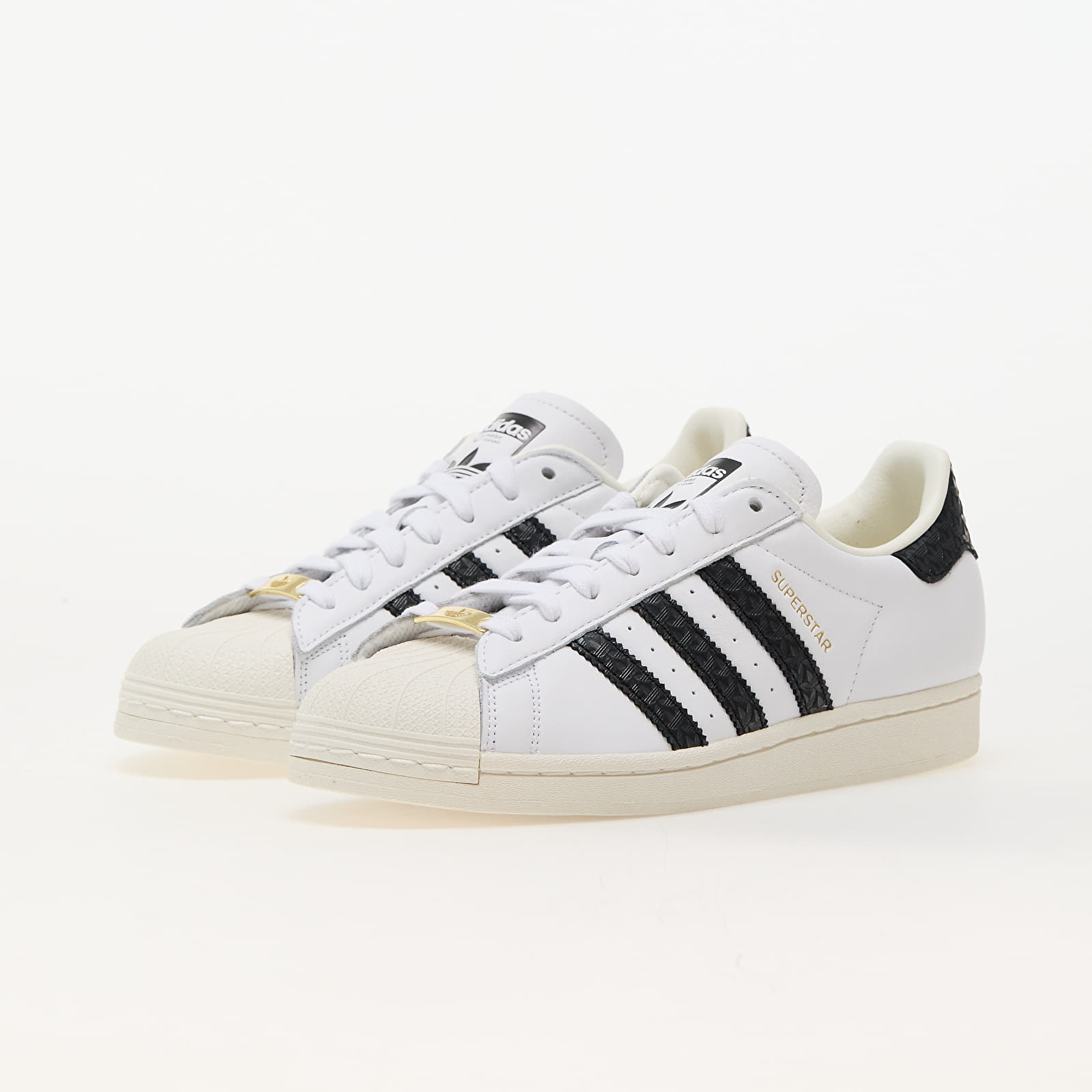 Adidas superstar ii metallic white outlet