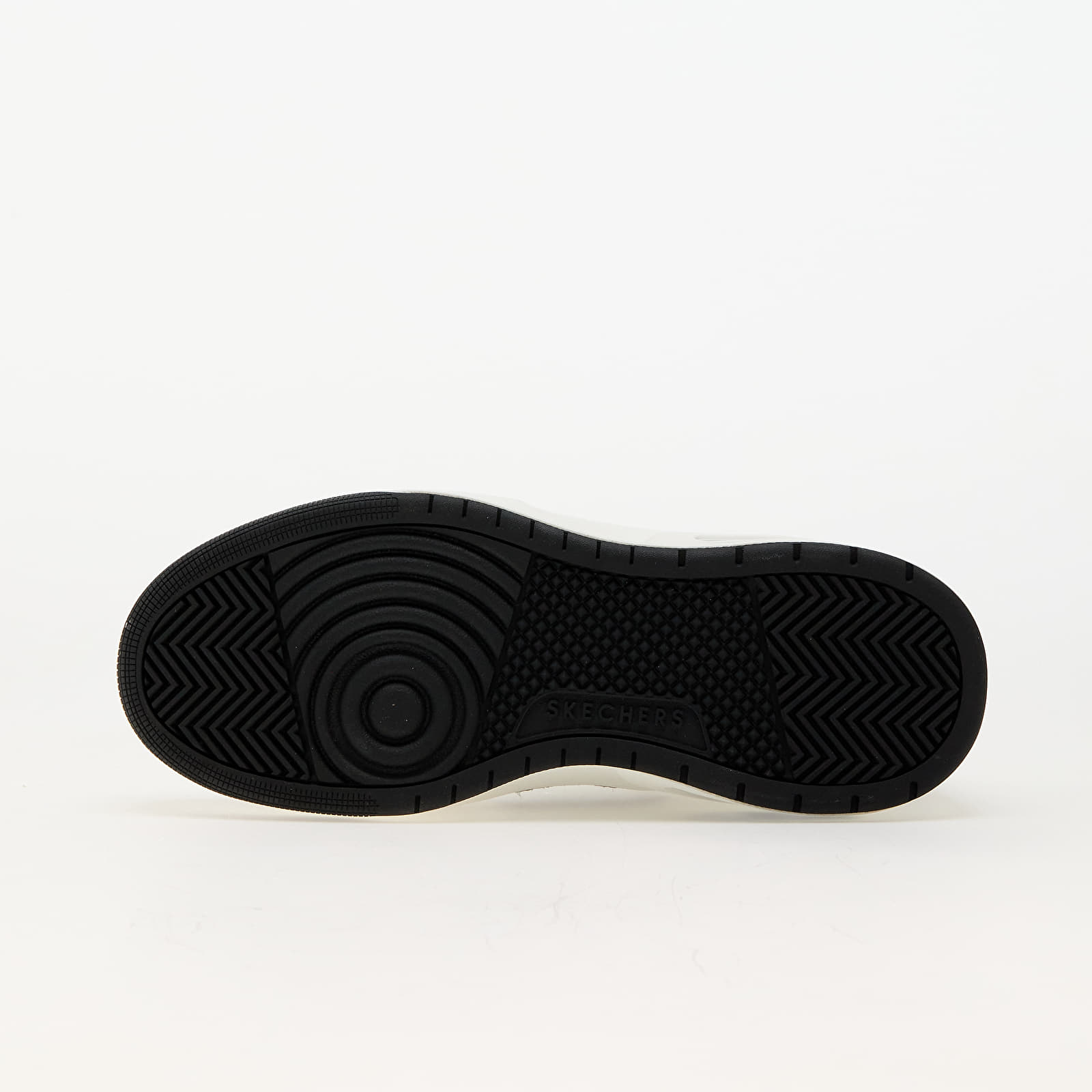 Męskie trampki i buty Skechers Uno Court - Low-Post White/ Black