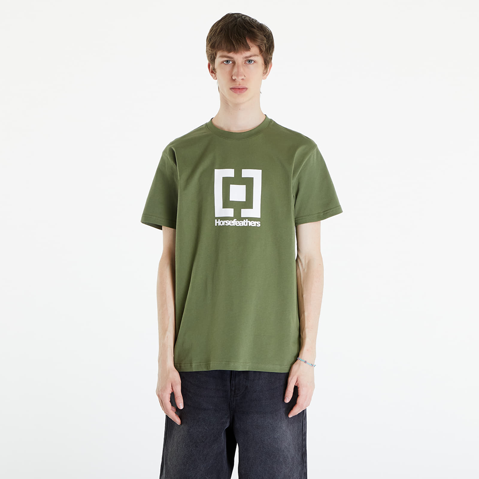 Magliette Horsefeathers Base T-Shirt Loden Green