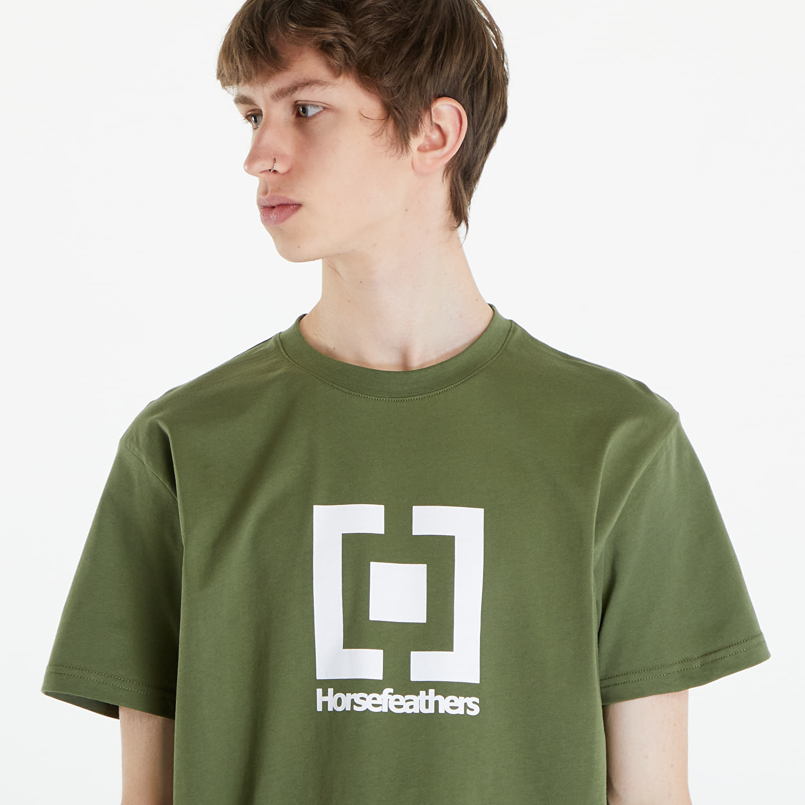 Magliette Horsefeathers Base T-Shirt Loden Green