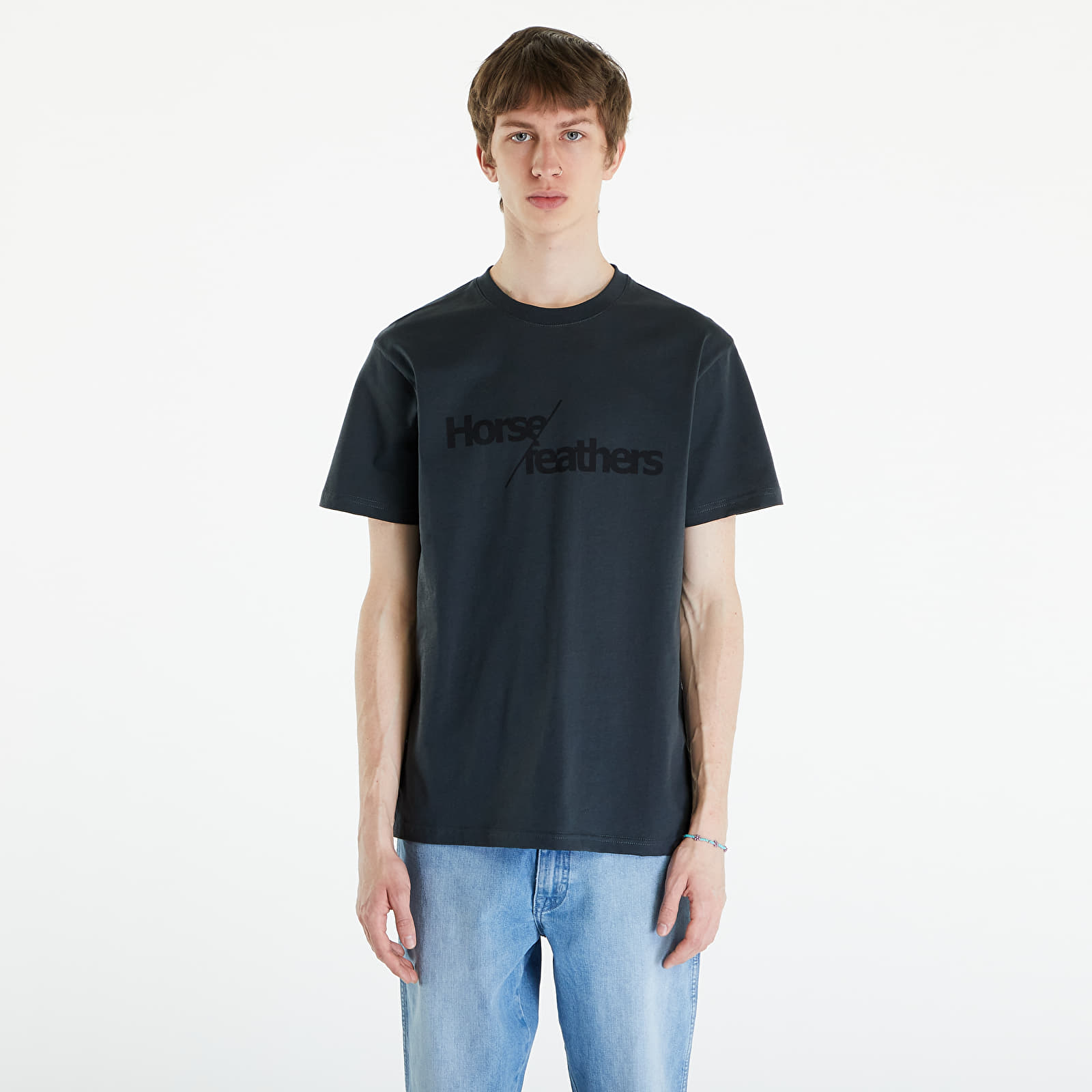 Tricouri  Horsefeathers Slash T-Shirt Gray