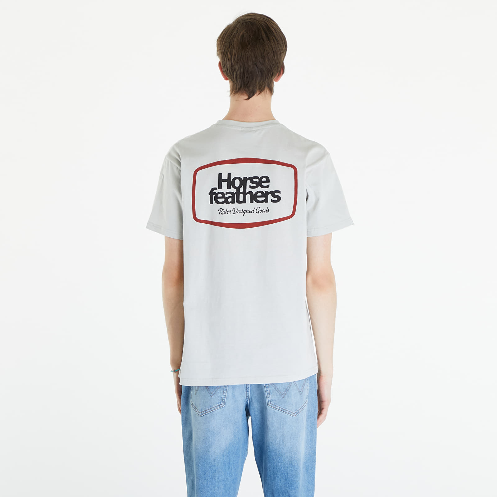 Tricouri Horsefeathers Bronco T-Shirt Cement