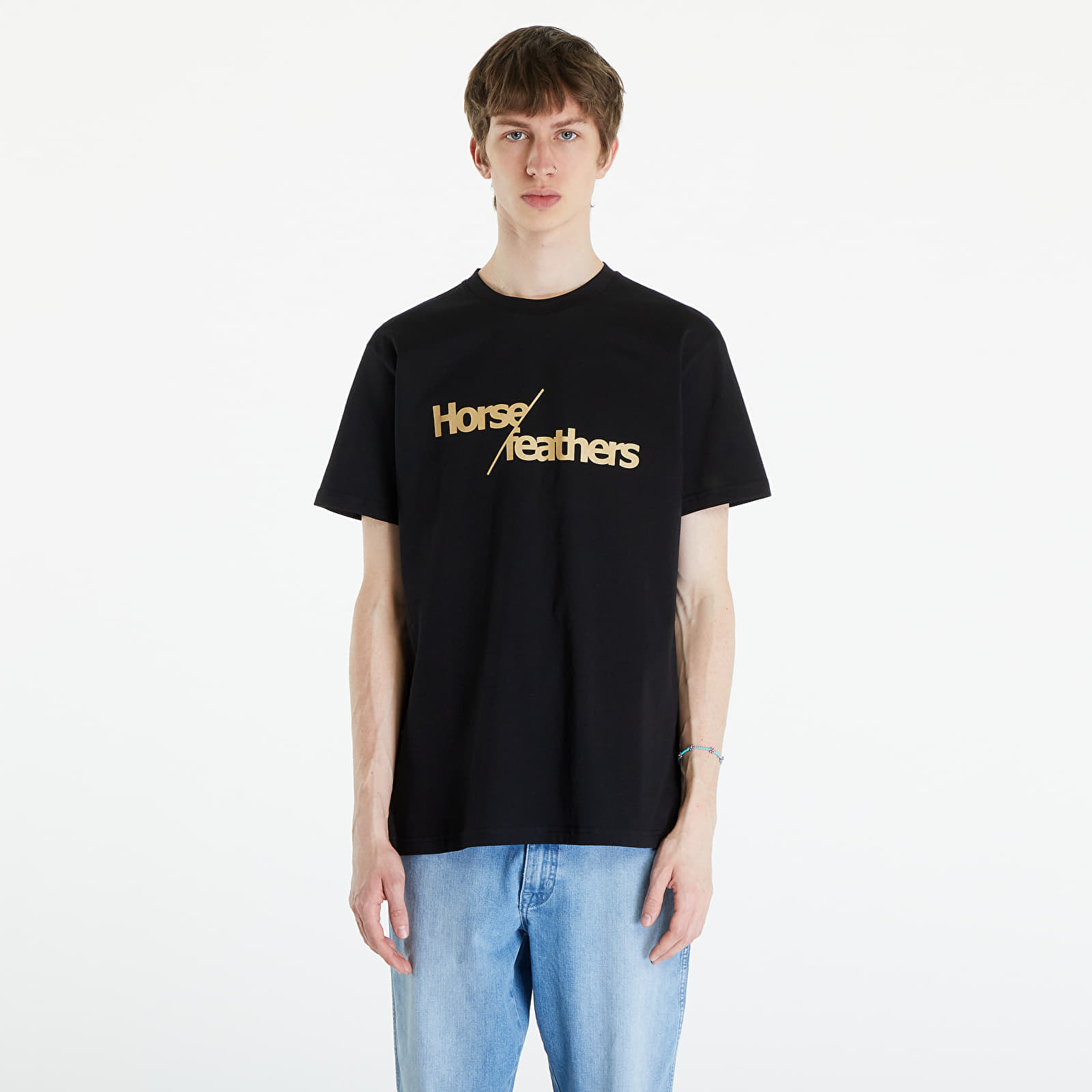 Tricou Horsefeathers Slash T-Shirt Black