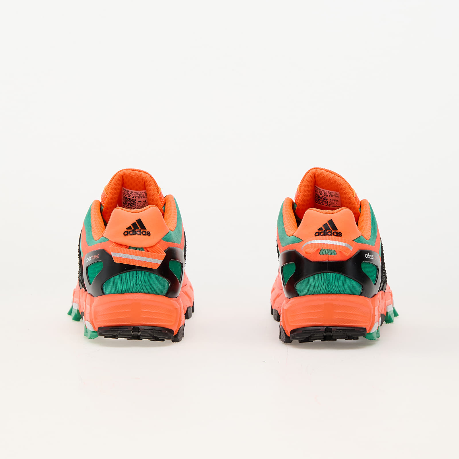 Ανδρικά παπούτσια adidas Adistar Raven Solar Orange/ Core Black/ Surf Green
