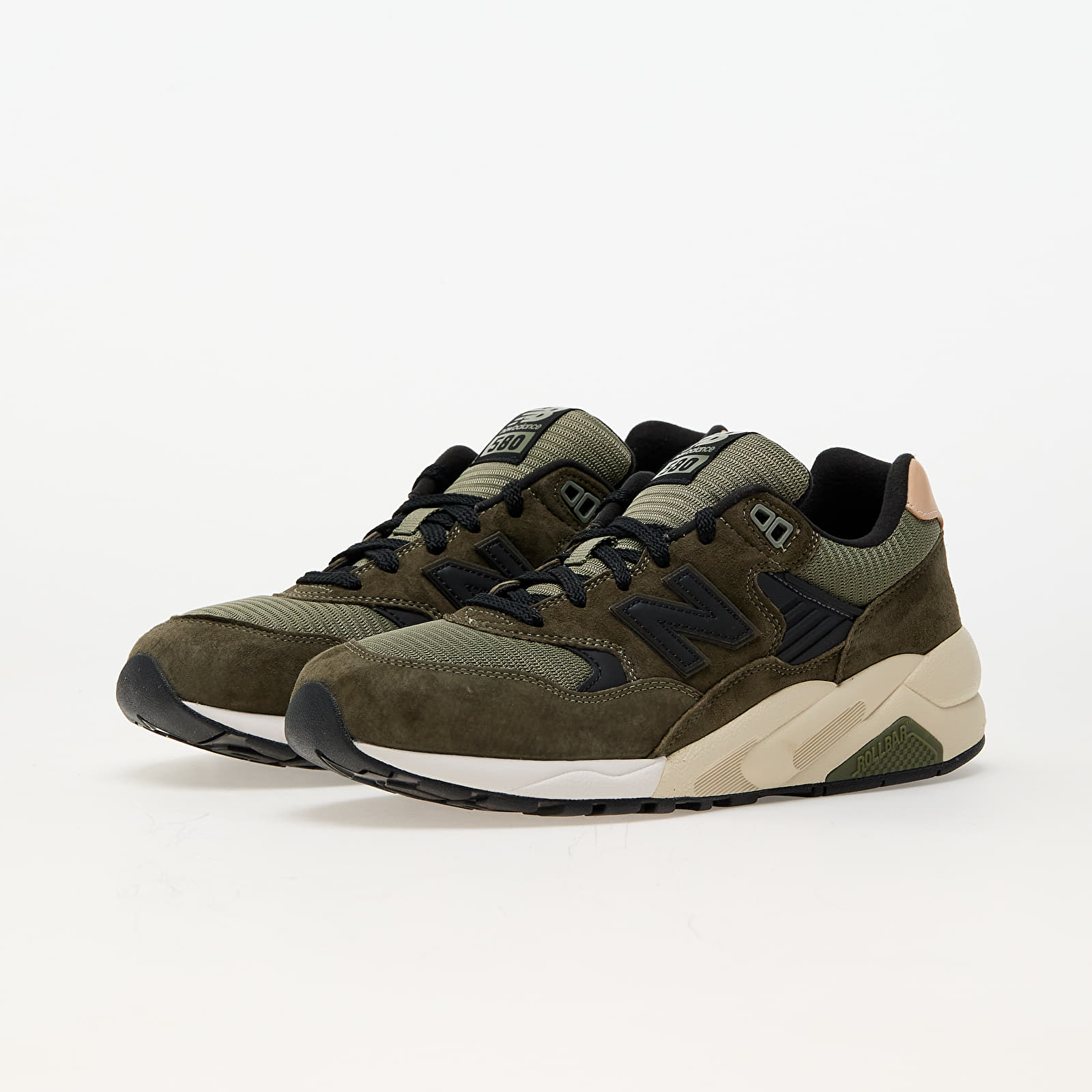 Turnschuhe und Schuhe für Männer New Balance 580 Dark Olivine | Queens