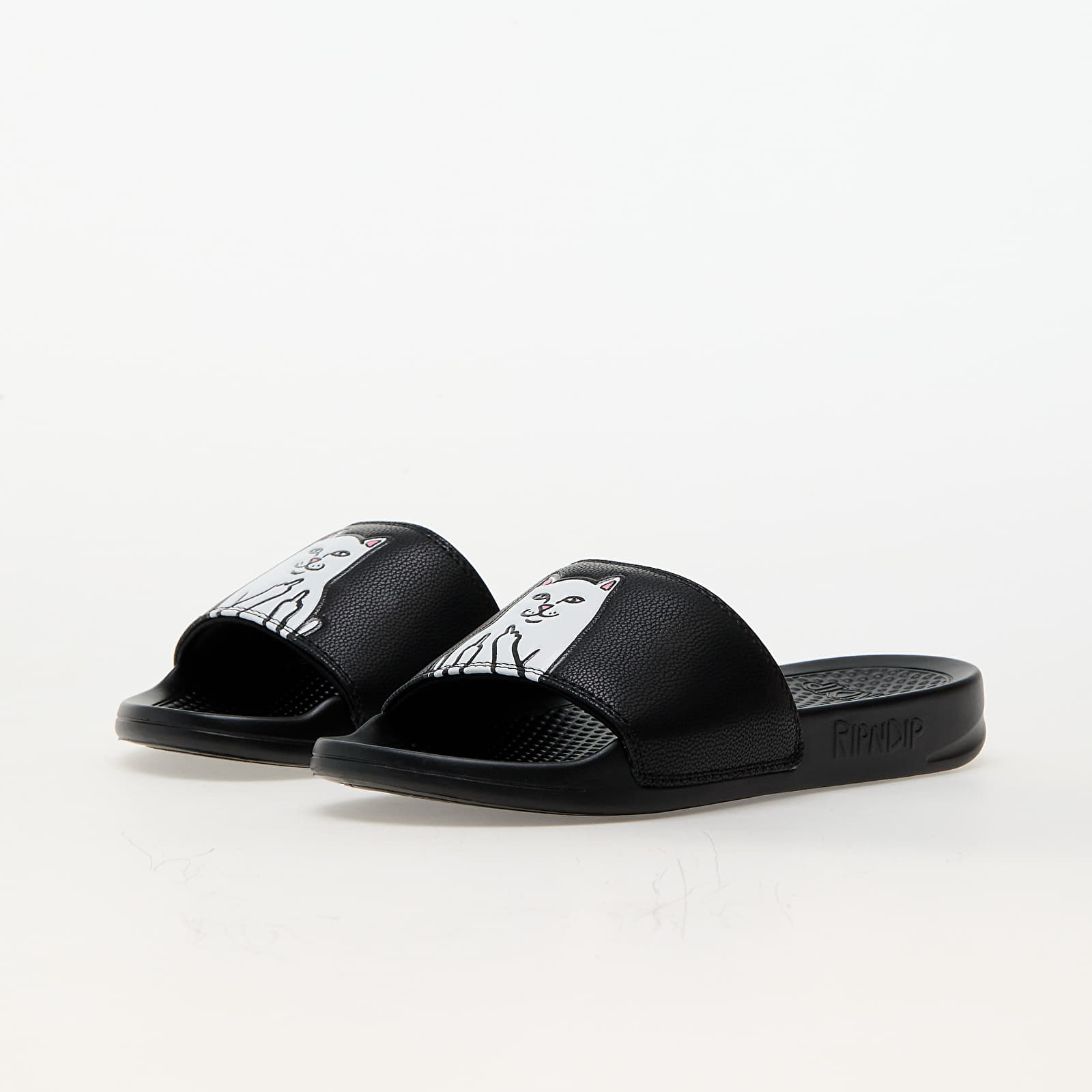 Baskets et chaussures pour hommes RIPNDIP Lord Nermal Slides Black