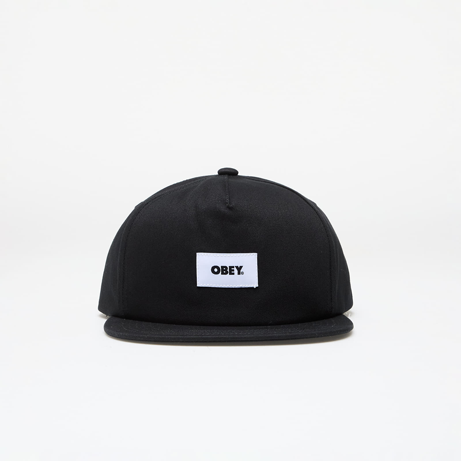 Czapki OBEY Bold Label Organic Strapback II Black