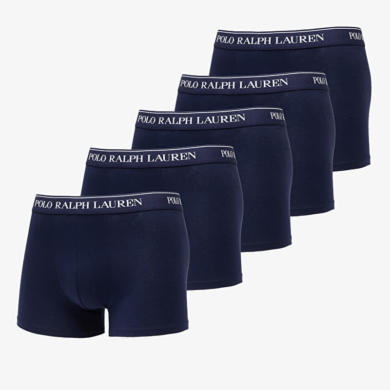 Boxers Ralph Lauren Classic Trunk 5-Pack Navy