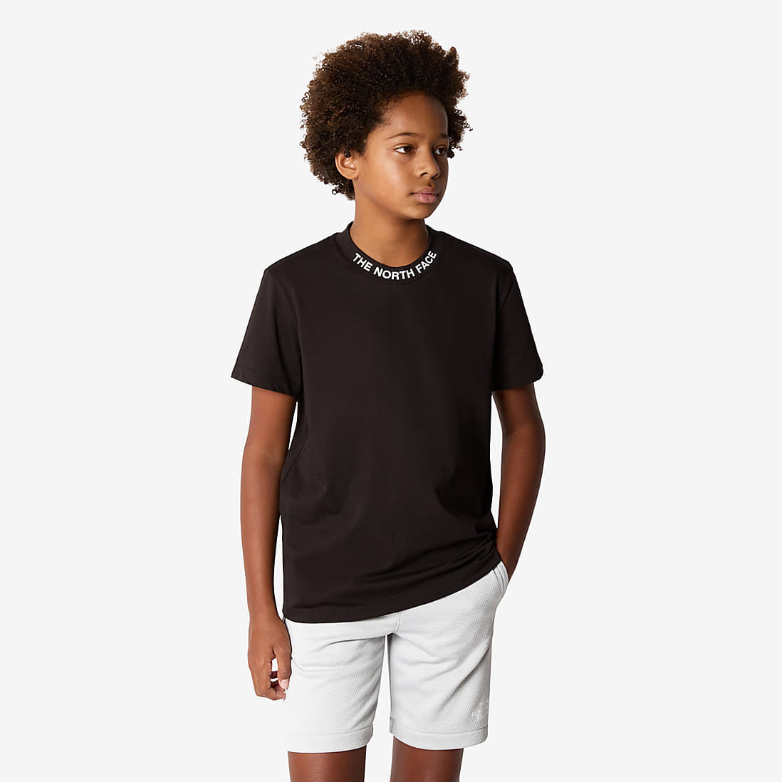 Dětská trička a tílka The North Face Teen New Short Sleeve Zumu Tee TNF Black