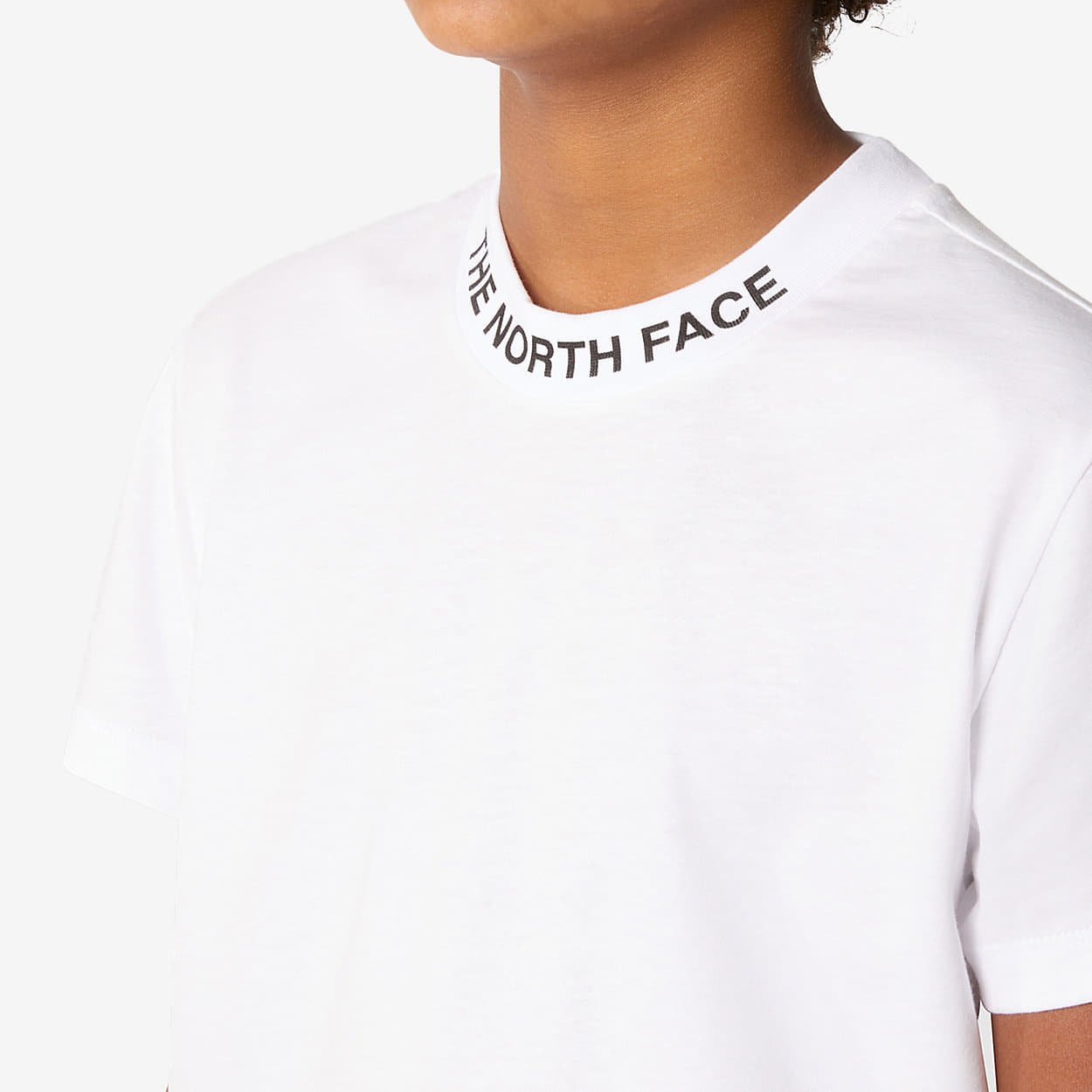 T-shirty dziecięce The North Face Teen New Short Sleeve Zumu Tee TNF White