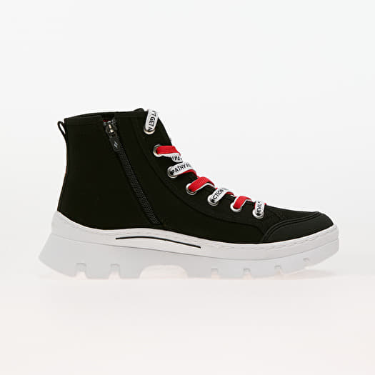 Black and red skechers outlet