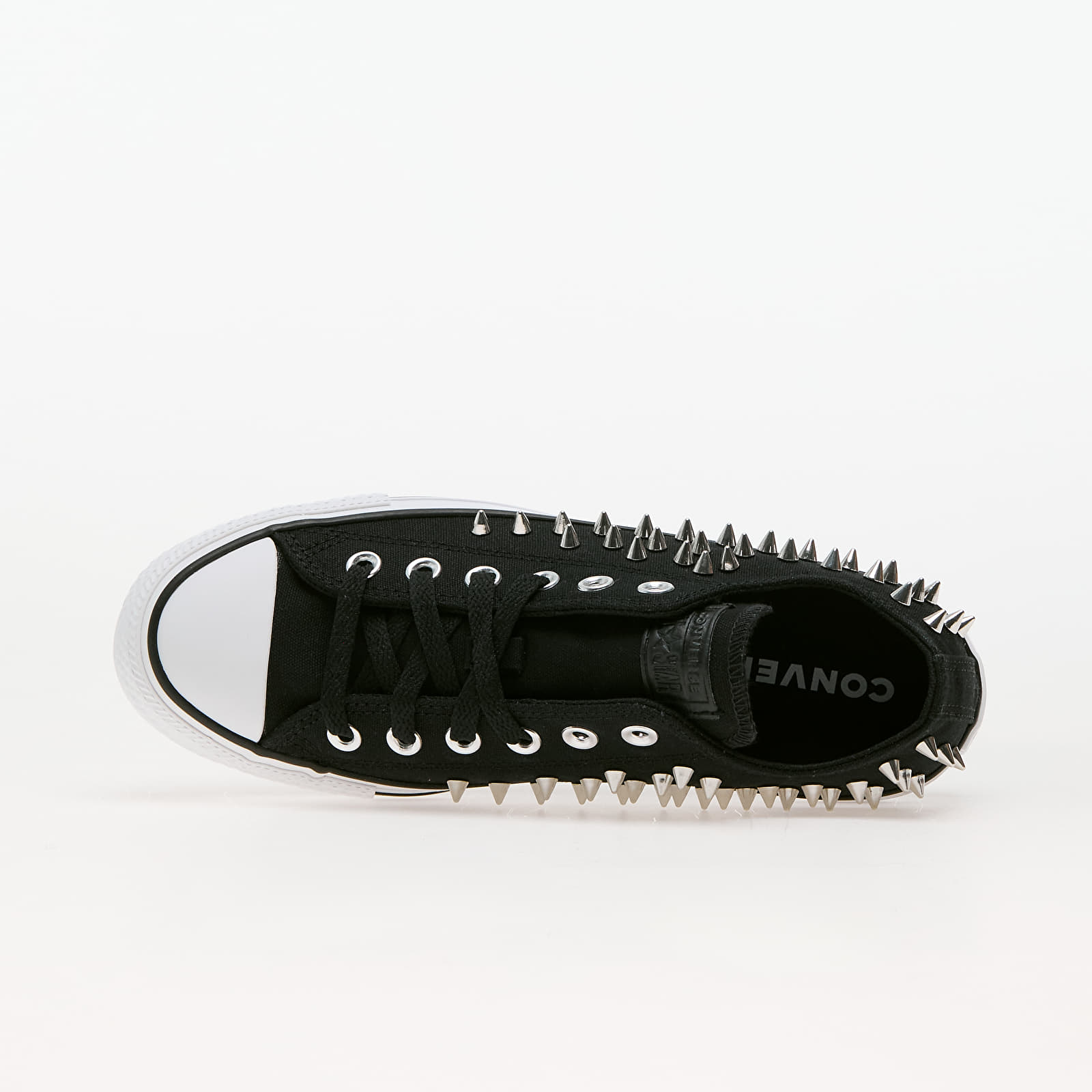Women's sneakers and shoes Converse Chuck Taylor All Star Studded Black/ Silver/ White
