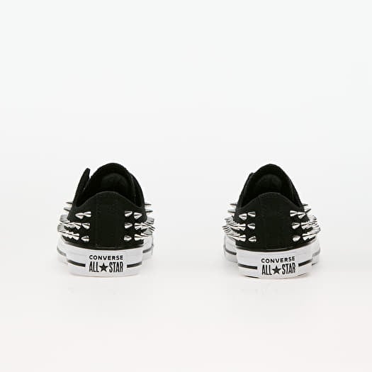 Black and silver converse shop
