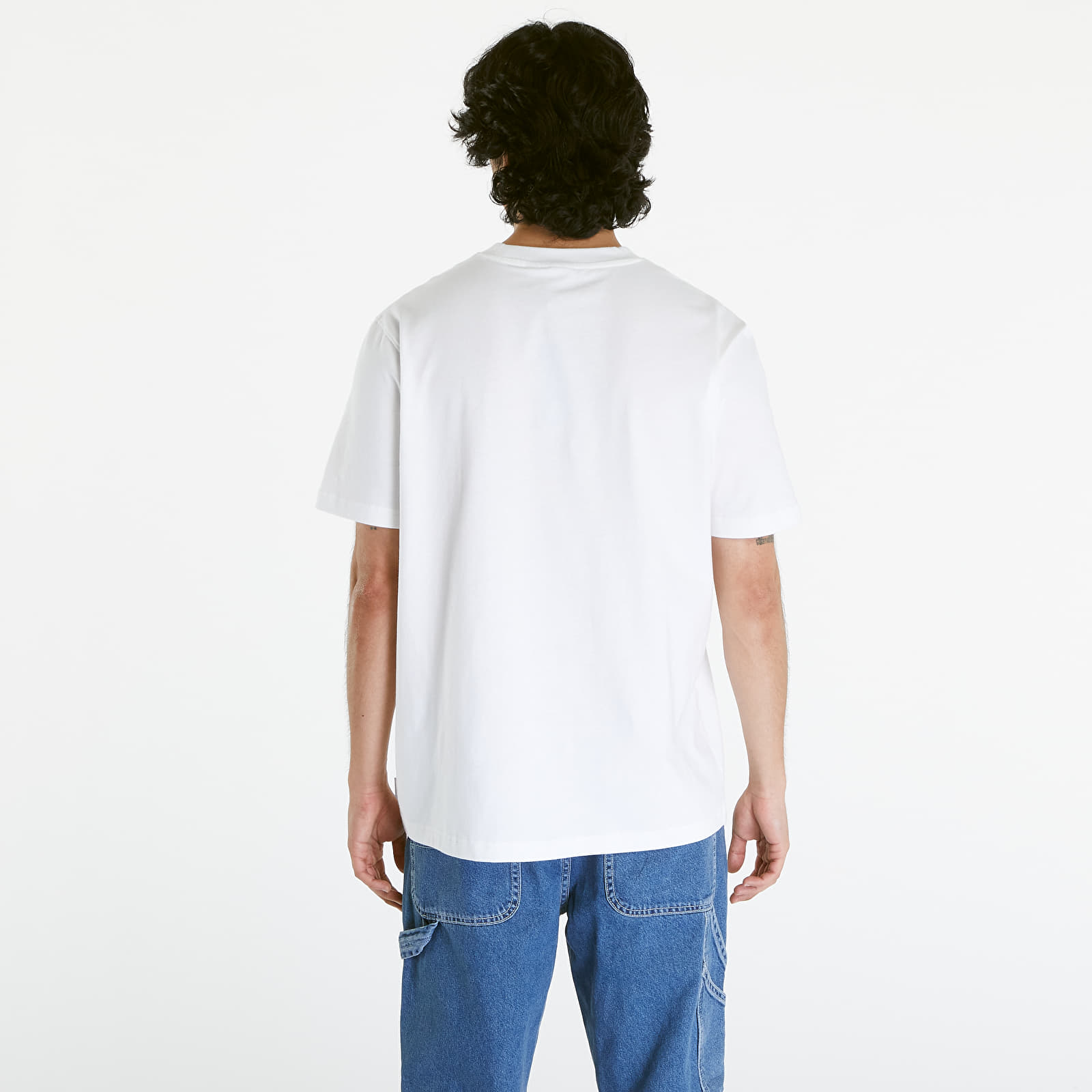 T-shirts adidas Flames Logo Tee White