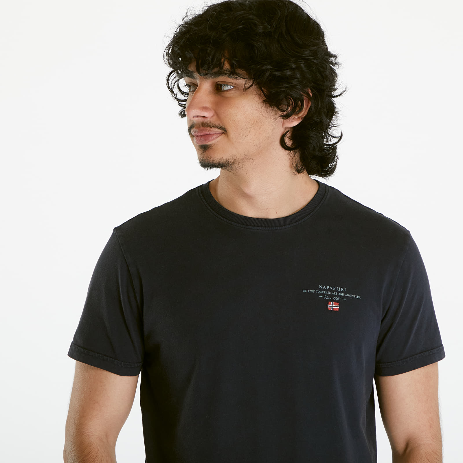 Тениски Napapijri Selbas Tee Blue Marine