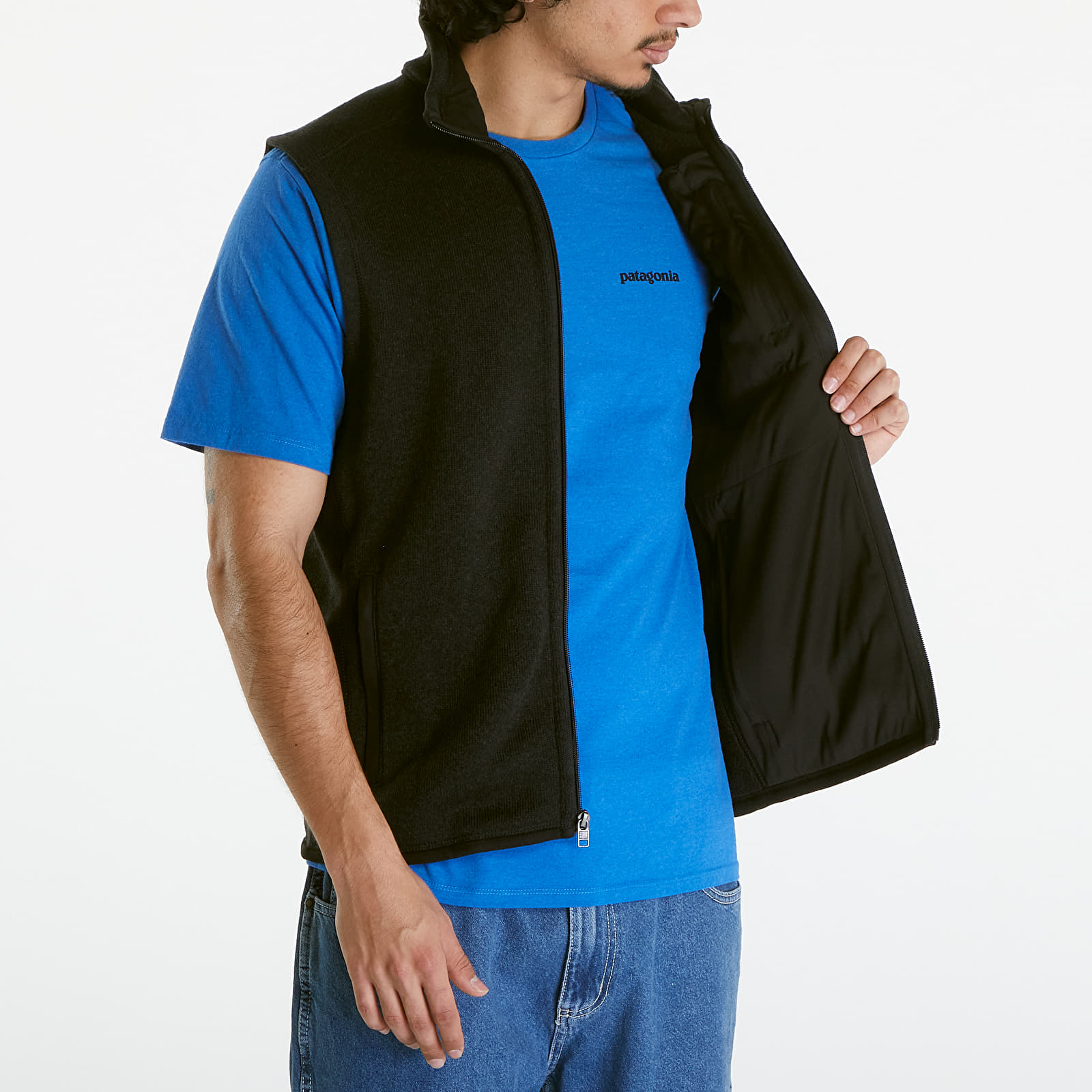 Gilet Patagonia M s Better Sweater Vest Black Queens
