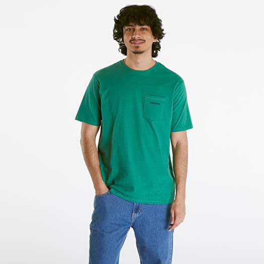 Μπλουζάκι Patagonia M's Boardshort Logo Pocket Responsibili-Tee Gather Green