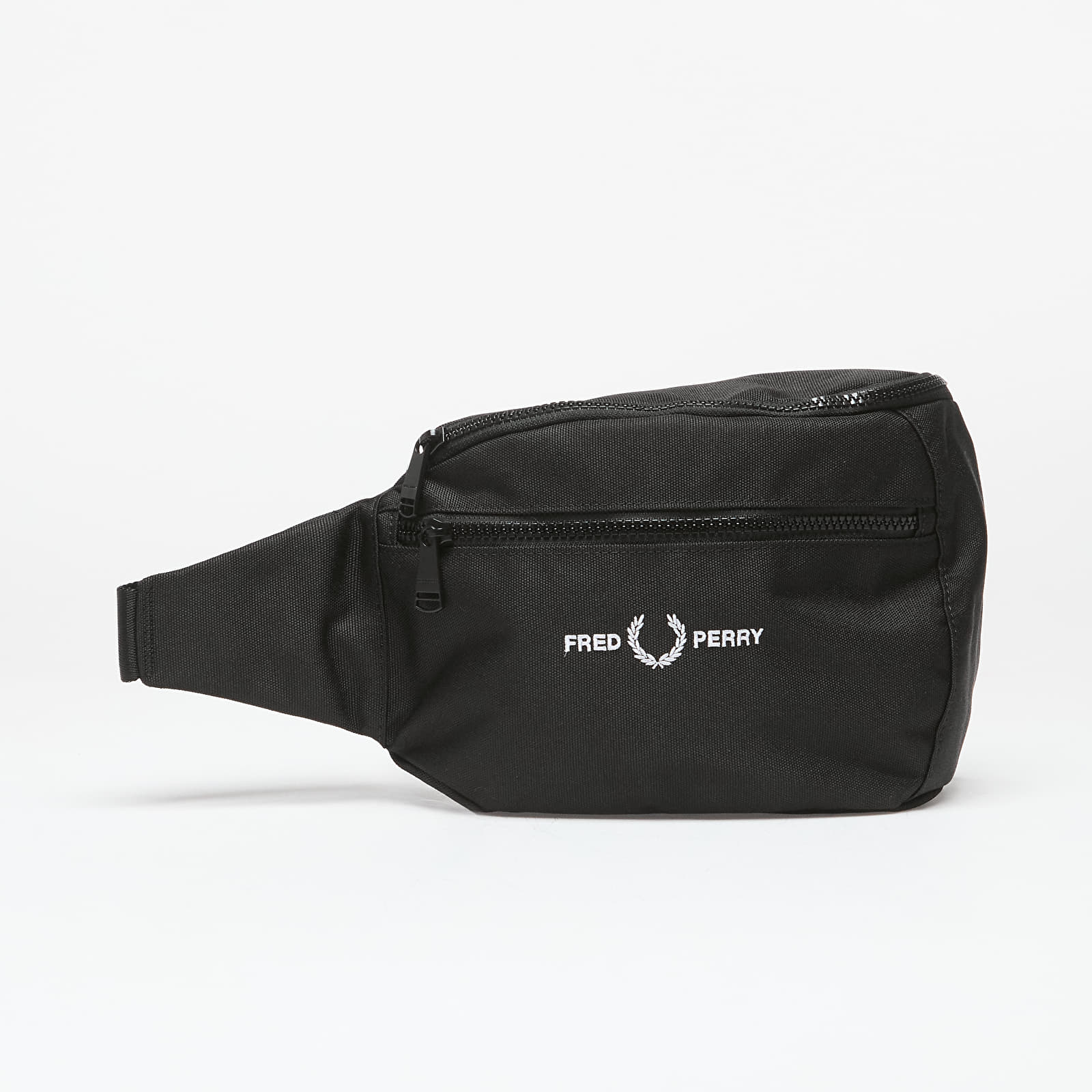 Kidney Packs FRED PERRY Polyester Flp Sling Bag Black