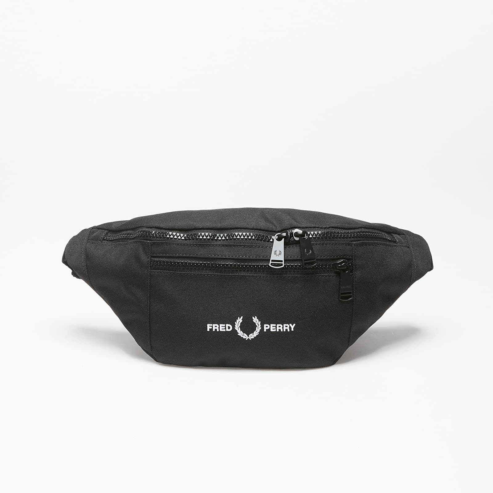Kidney Packs FRED PERRY Polyester Flp Crossbody Bag Black