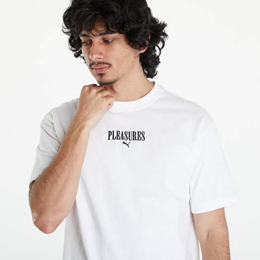 【PLEASURES】 AFFECTION T-SHIRT White T-shirt Pleasures Affection T-Shirt P23W053 WHITE | FLEXDOG