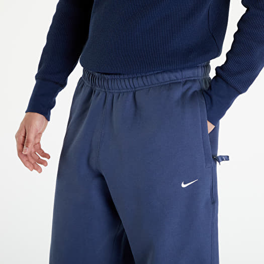 Sweatbroeken Nike Solo Swoosh Men s Fleece Pants Thunder Blue White Queens
