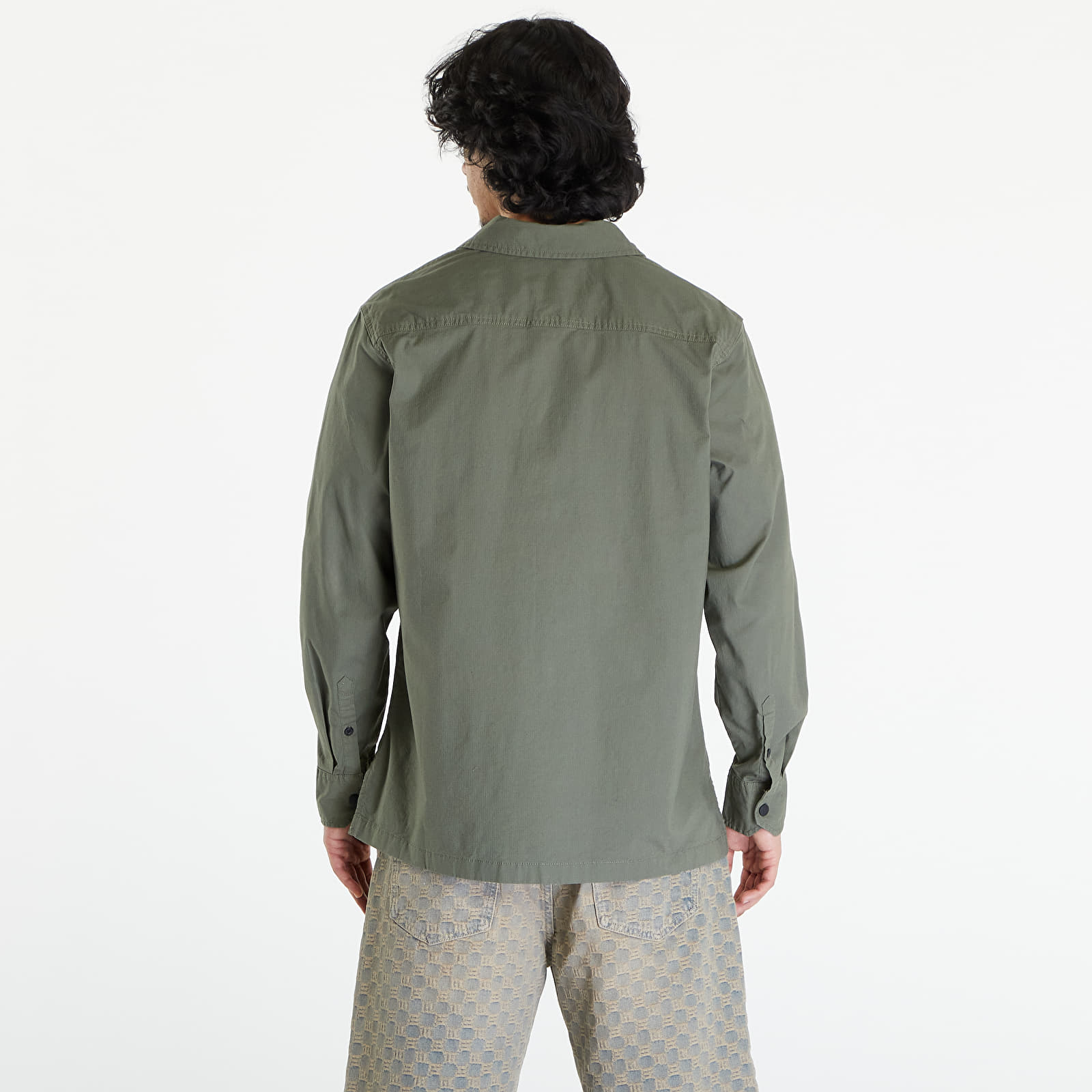 Camisas Calvin Klein Jeans Utility Overshirt Green