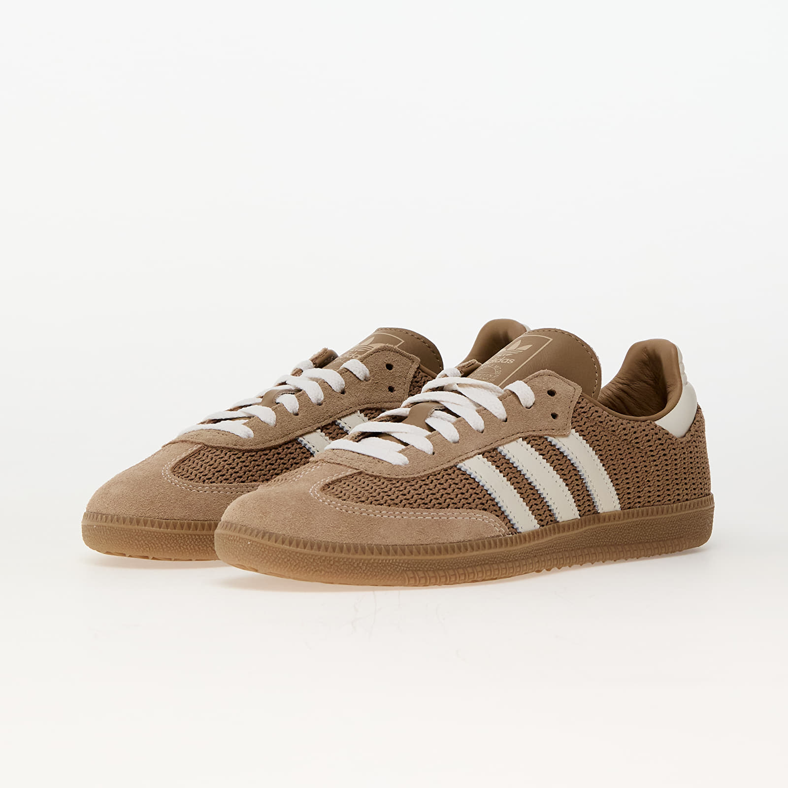Vīriešu čības un apavi adidas Samba Og Cardboard/ Core White/ Brndes