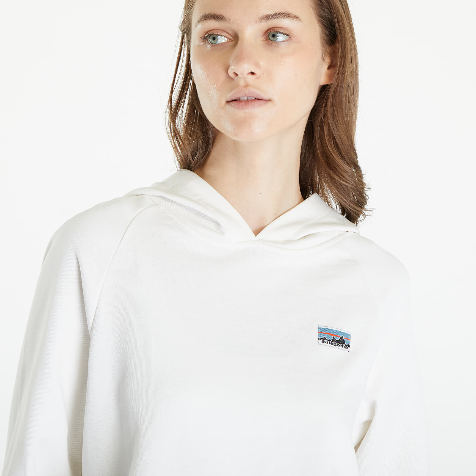 Sweatshirts Patagonia W's Regenerative Organic Certified Cotton Essential Hoody Wool White