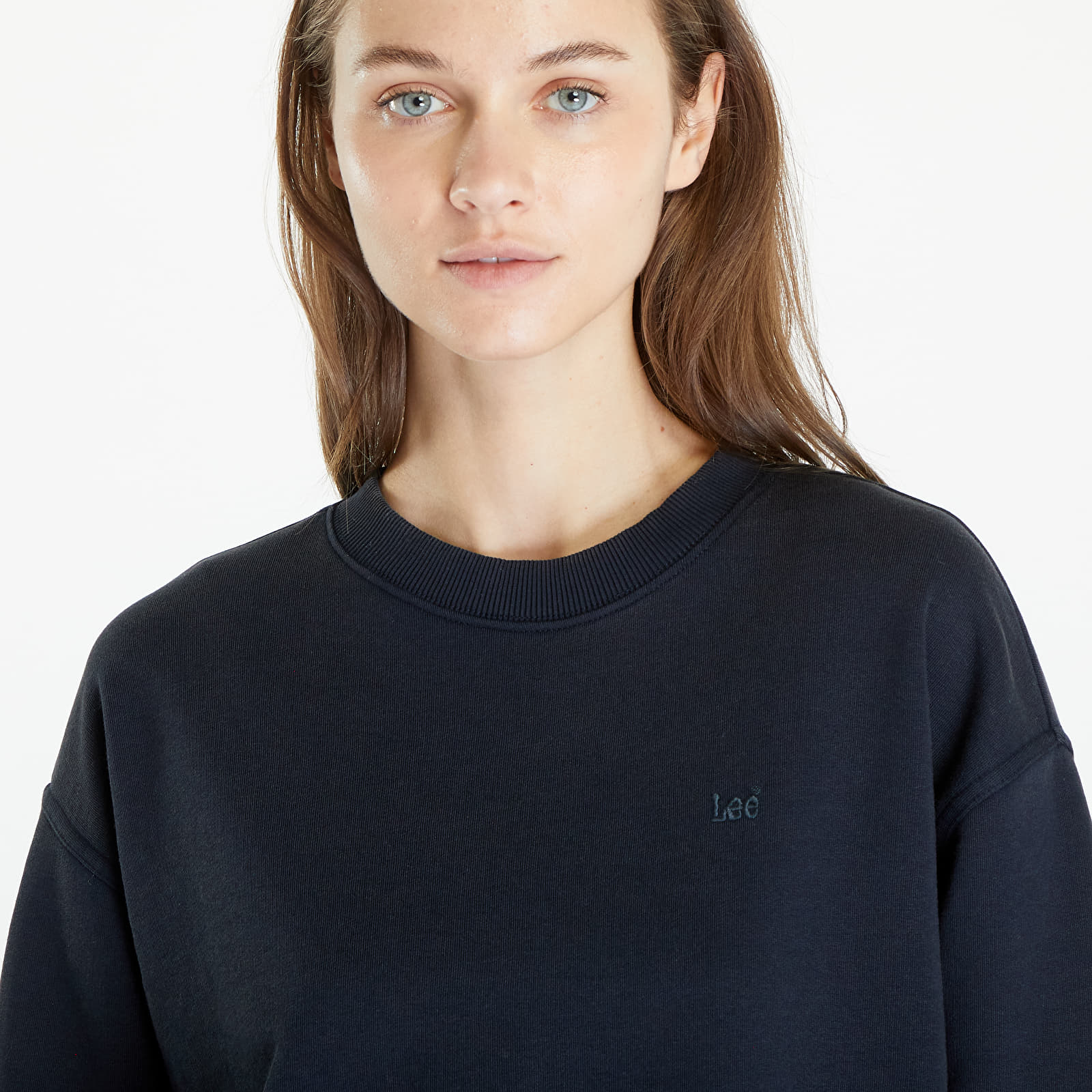 Hættetrøjer og sweatshirts Lee Crew Sweatshirt Unionall Black