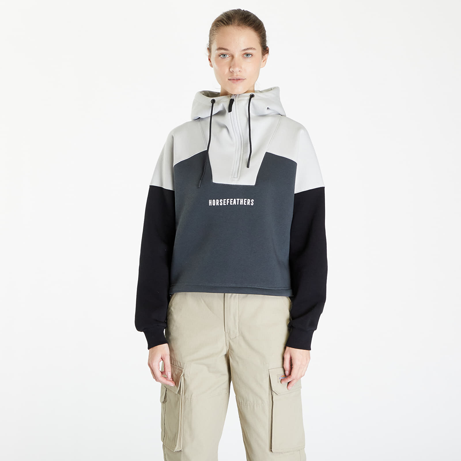 Толстовки та реглани Horsefeathers Lilan Sweatshirt Gray
