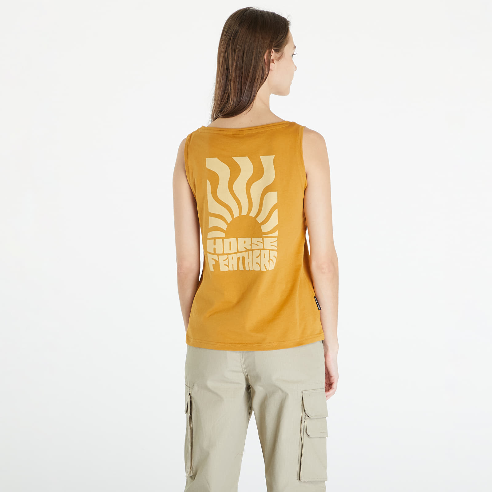 Tank tops Horsefeathers Viveca Tank Top Spruce Yellow