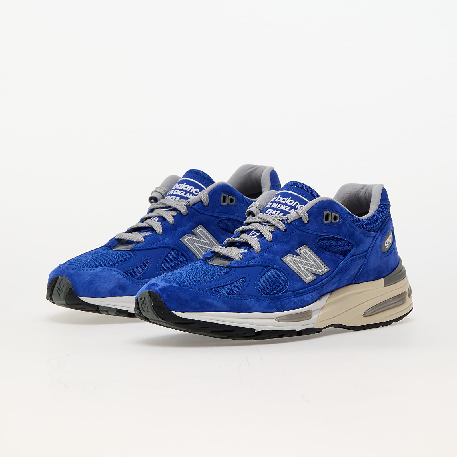 Męskie trampki i buty New Balance 991 Dazzling Blue