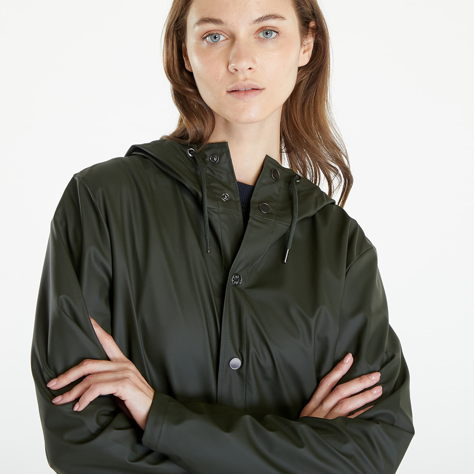 Jackets Rains Long Jacket W3 UNISEX 03 Green