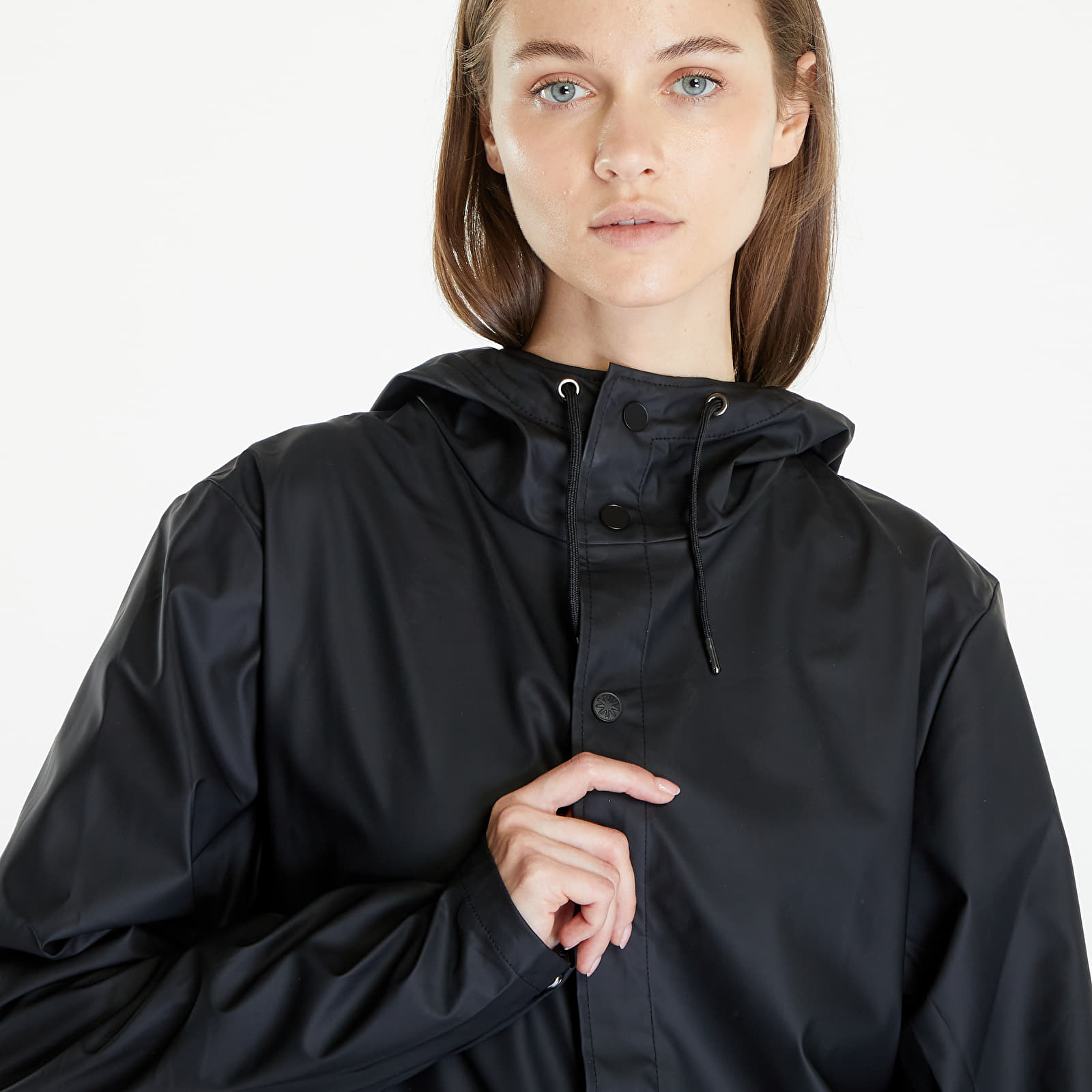 Jacken Rains Long Jacket W3 UNISEX 01 Black
