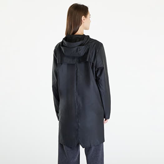 Rains long jacket black deals