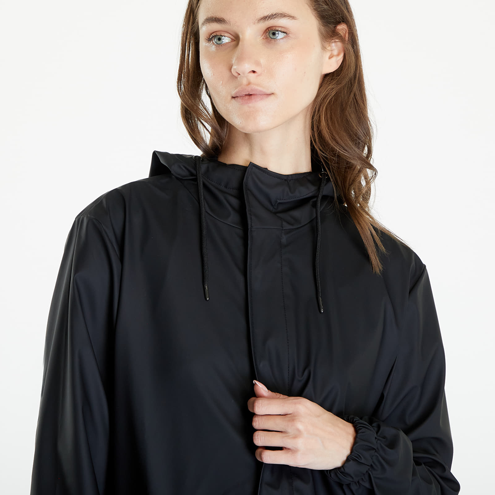 Jackets Rains Fishtail Jacket W3 UNISEX 01 Black