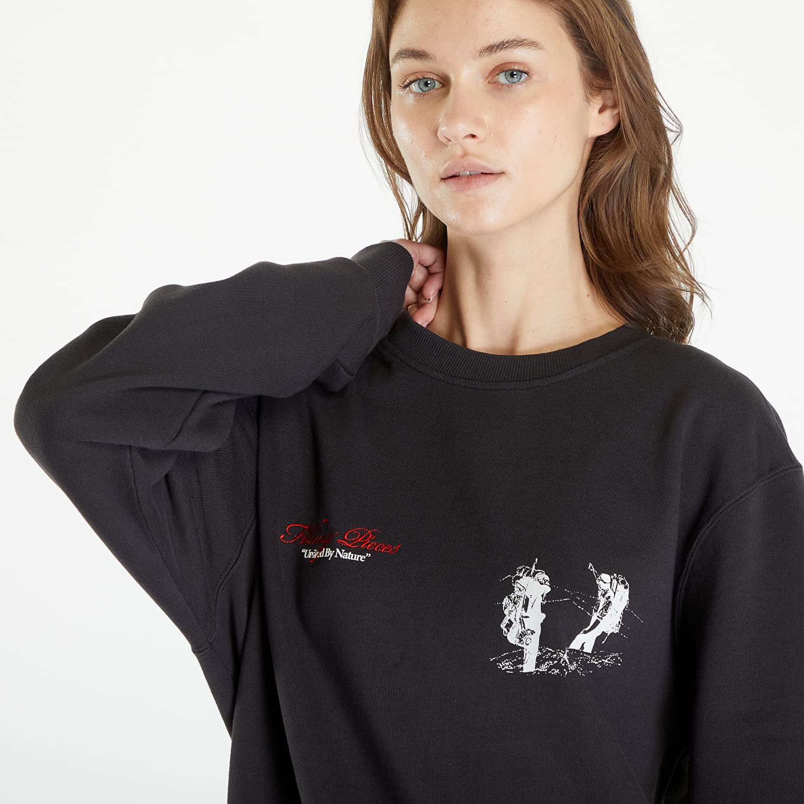 Kapuutsikud ja kampsunid Filling Pieces United by Nature Sweatshirt UNISEX Pavement