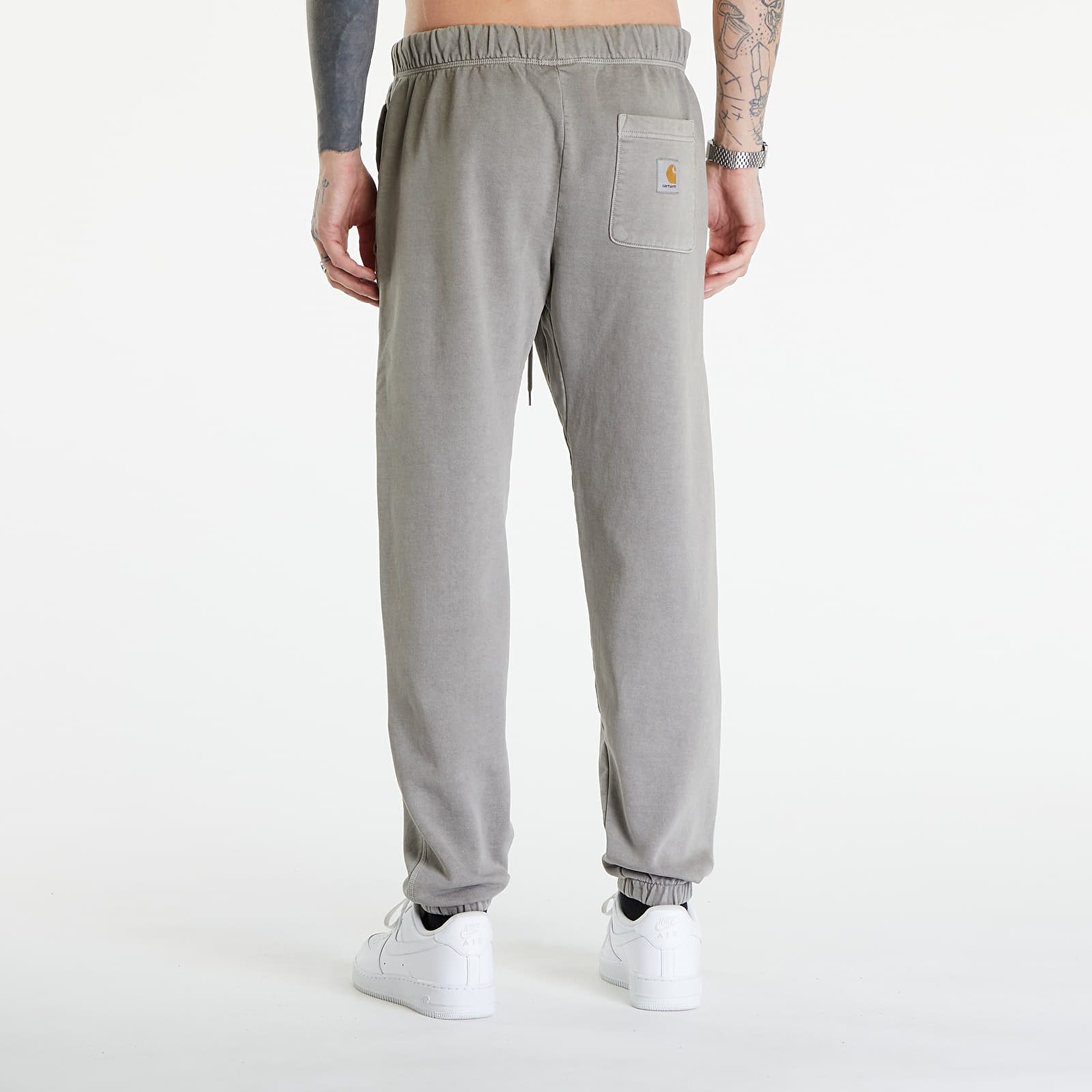 Chandal Carhartt WIP Class of 89 Sweat Pant Marengo/ White Garment Dyed