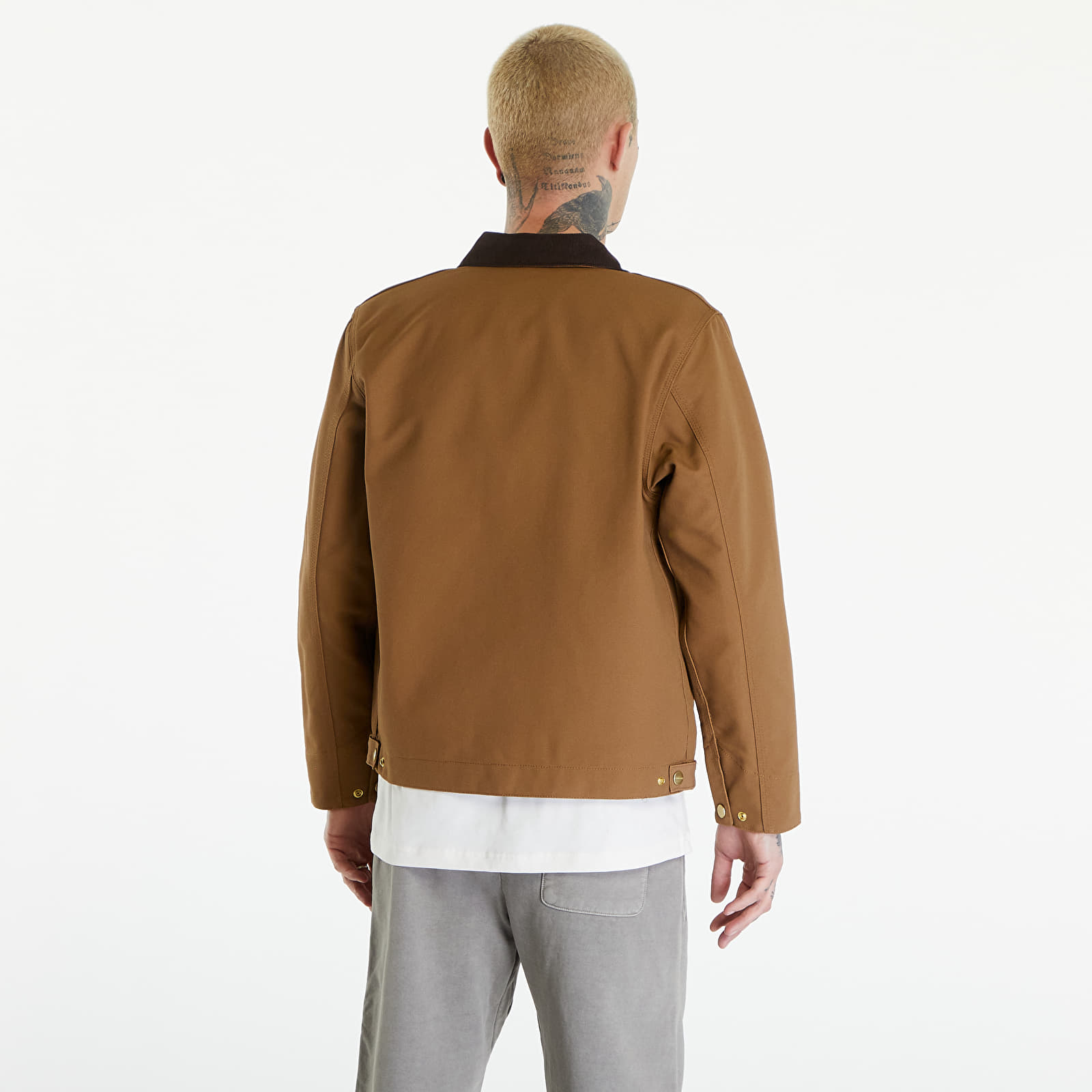 Bundy Carhartt WIP Detroit Jacket UNISEX Hamilton Brown/ Tobacco Rigid