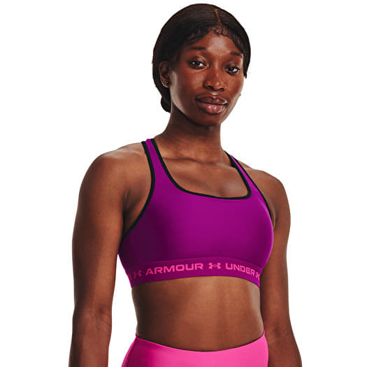 Bras Under Armour Crossback Mid Bra Mystic Magenta Queens