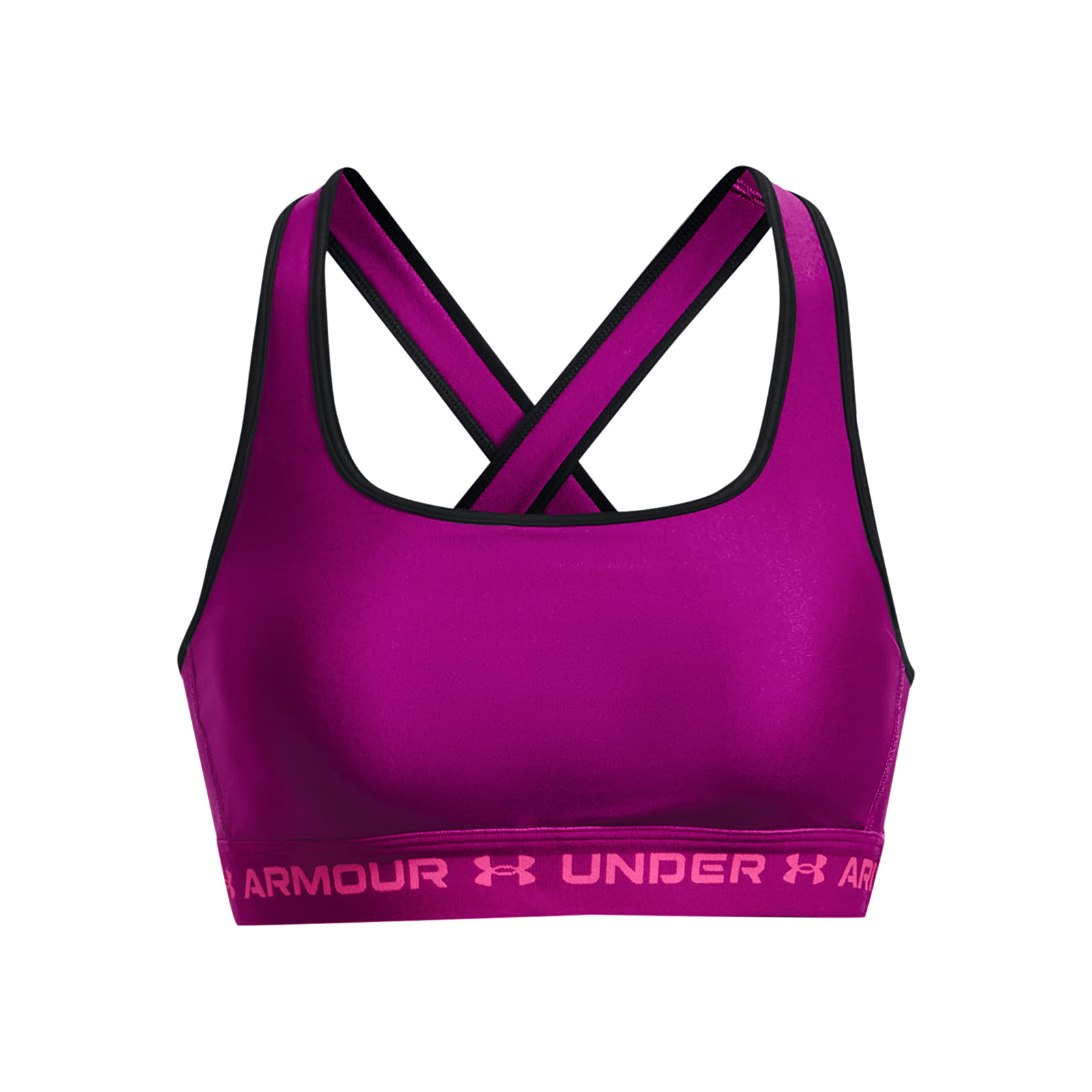 Sutiene Under Armour Crossback Mid Bra Mystic Magenta