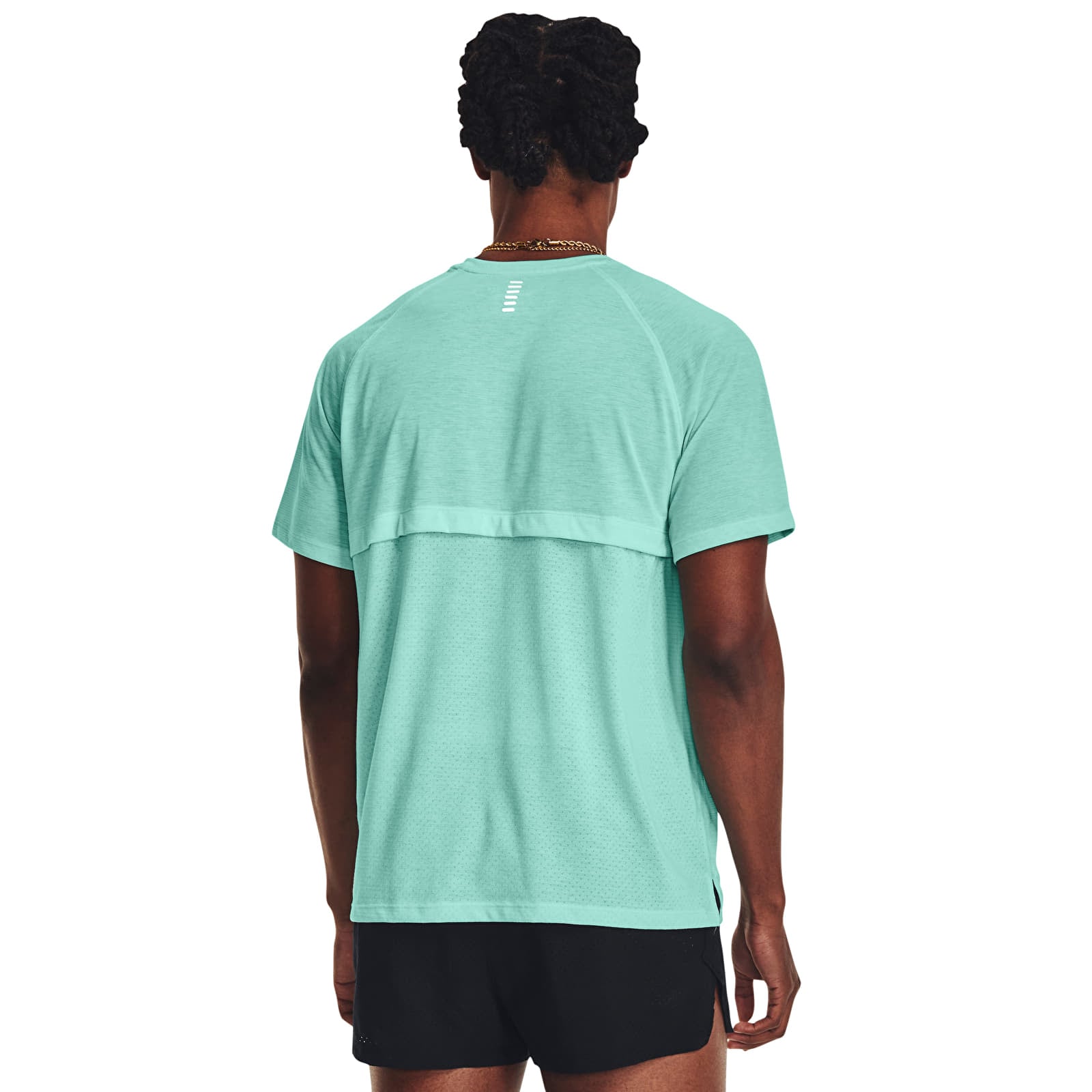 T-shirts  Under Armour Streaker Tee Neo Turquoise