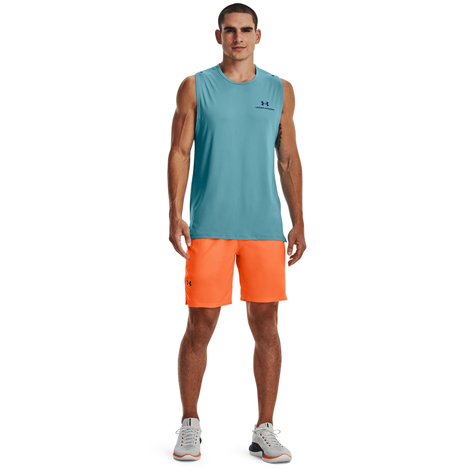 Къси панталони Under Armour Vanish Woven 8In Shorts Orange Blast