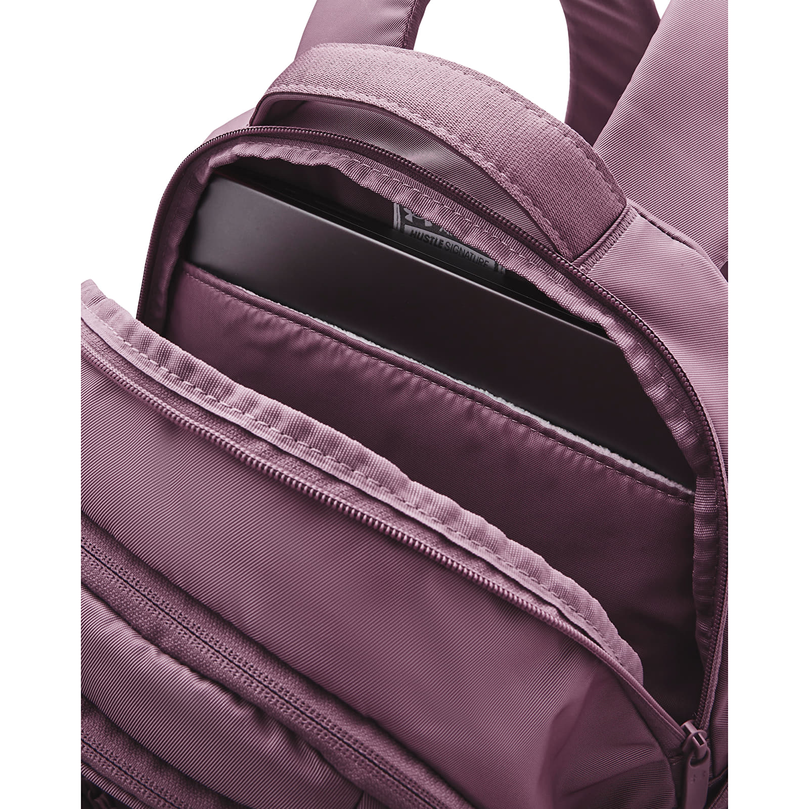 Backpacks Under Armour Hustle Signature Backpack Misty Purple Queens