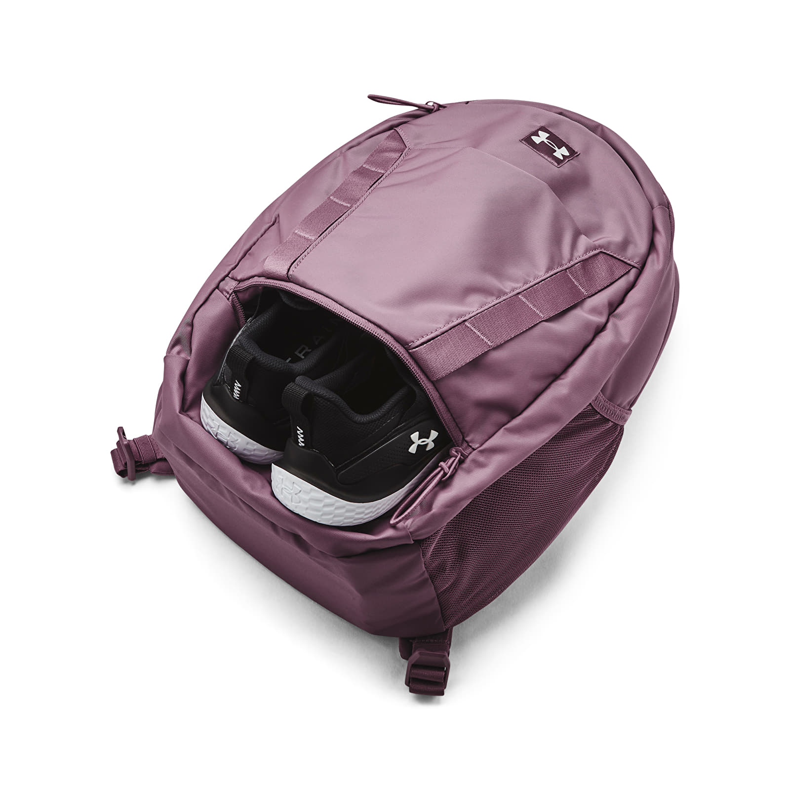Backpacks Under Armour Hustle Signature Backpack Misty Purple Queens